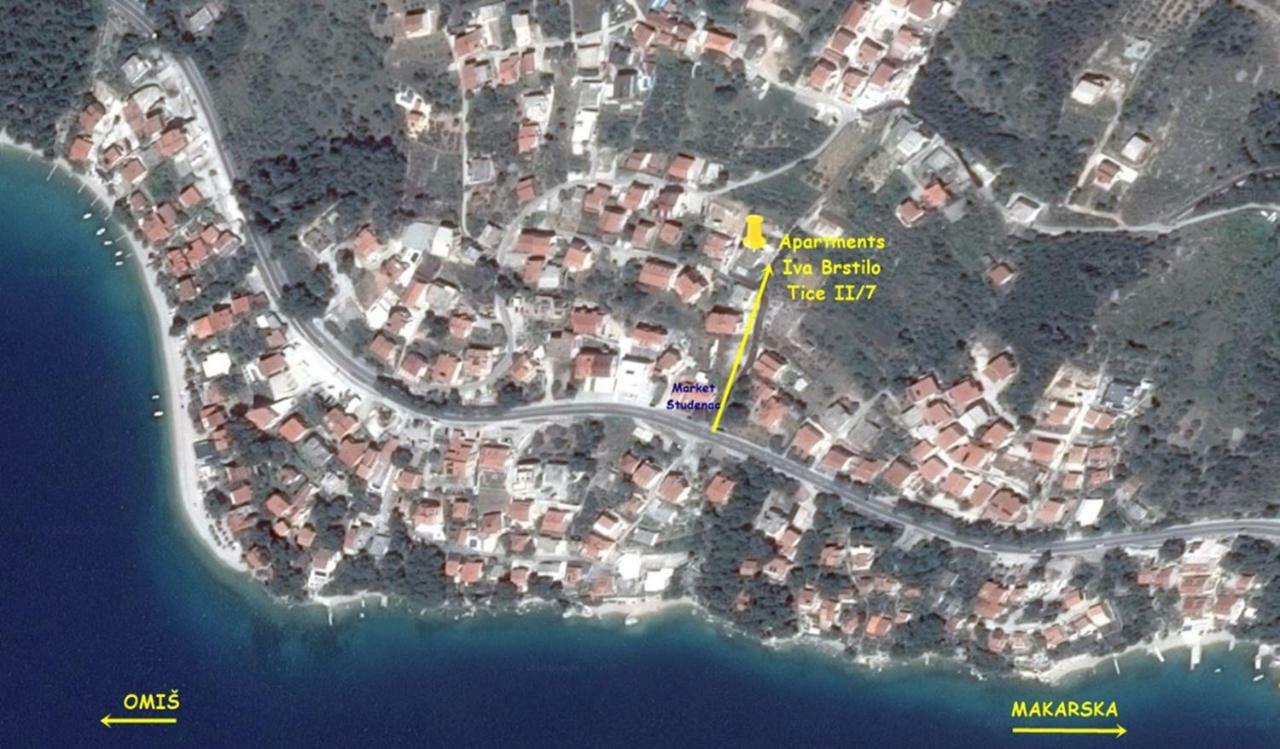 Apartments Iva Brstilo Omiš Kültér fotó